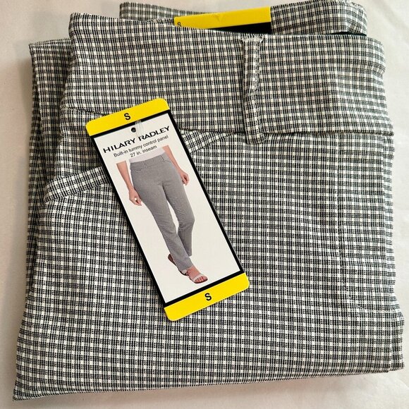 New Hilary Radley Pant Women's Size S Tummy Control Panel Mid Rise Stretch Ankle - Picture 6 of 15
